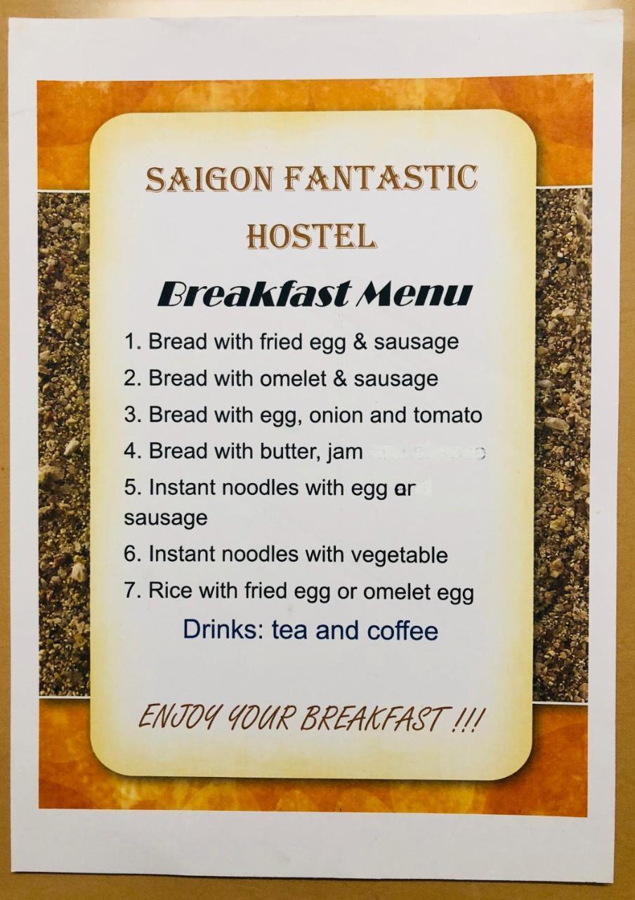 Saigon Fantastic Hostel Cidade de Ho Chi Minh Exterior foto